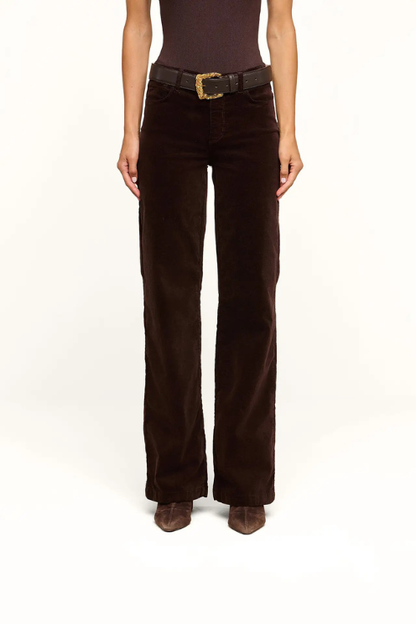 Scottie Velvet Wide-Leg Jean