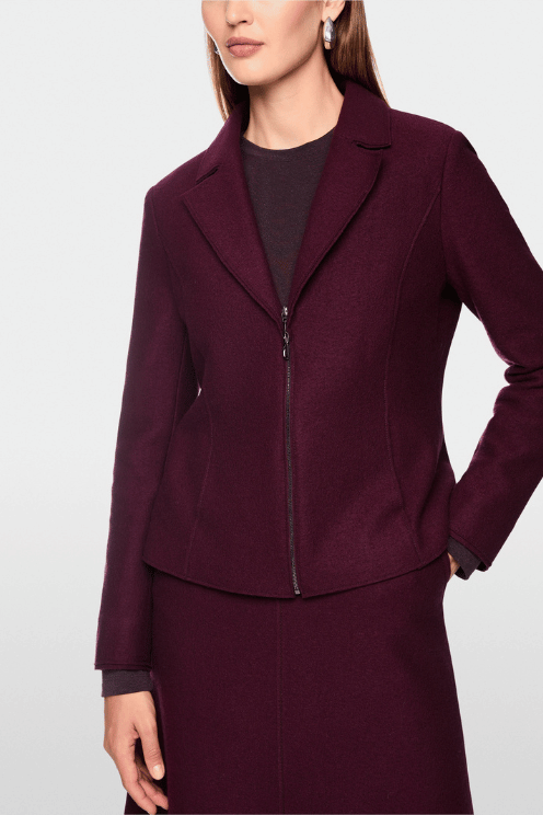 Fitted Wool Blazer