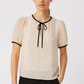 The Tie Puff Sleeve Blouse