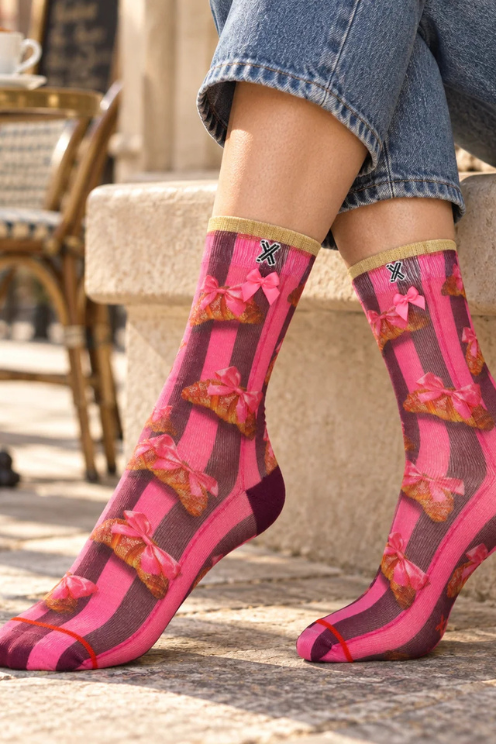 Croissant Socks