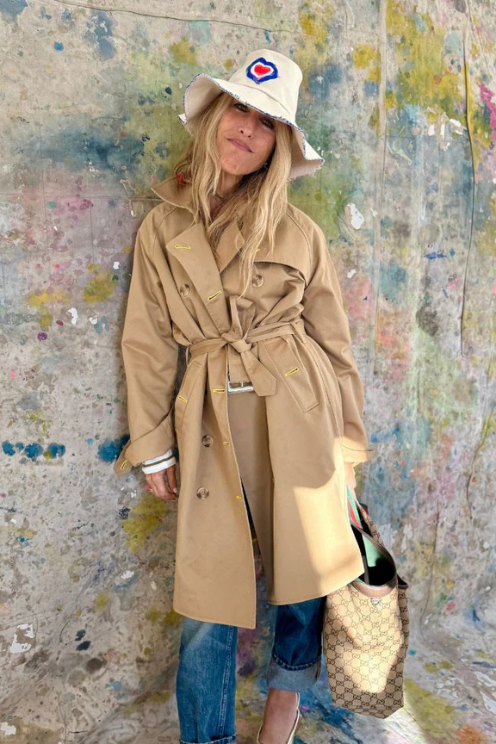 Sunny Side Up Trench Coat