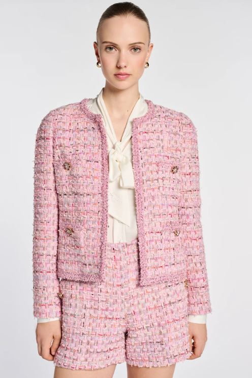 Braided Tweed Jacket