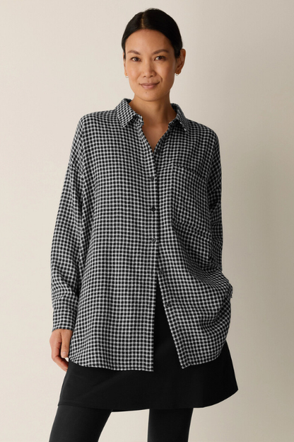 Classic Collar Long Shirt