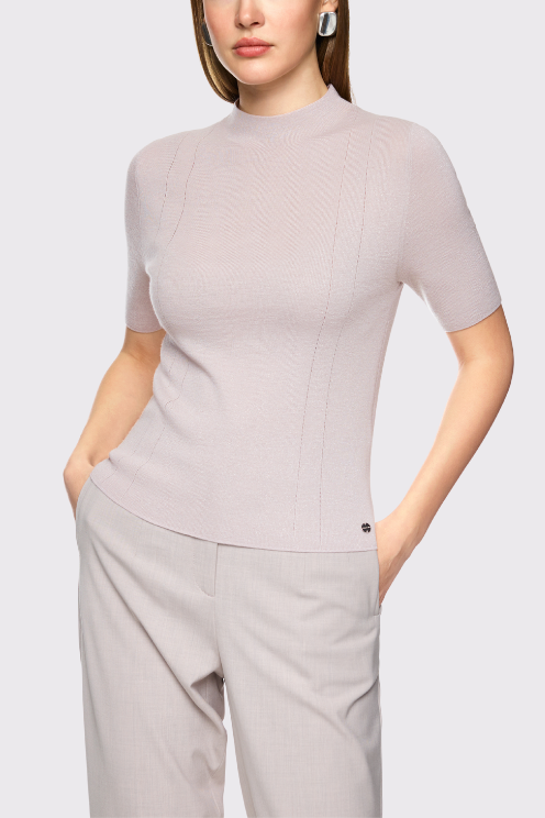 Short Sleeve Knit Top