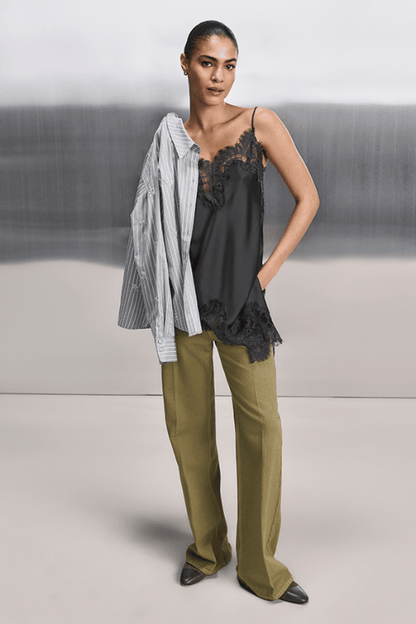 Asymmetrical Lace Camisole