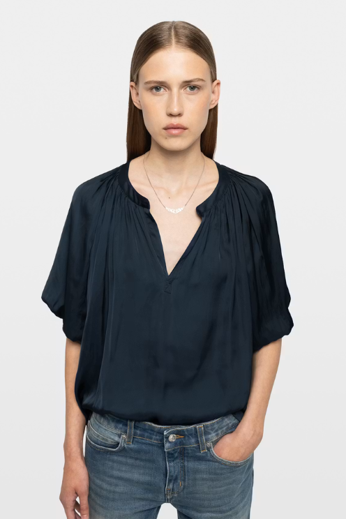 Teko Satin Blouse