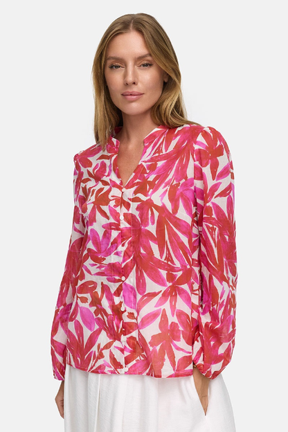 Print Summer Printed Blouse