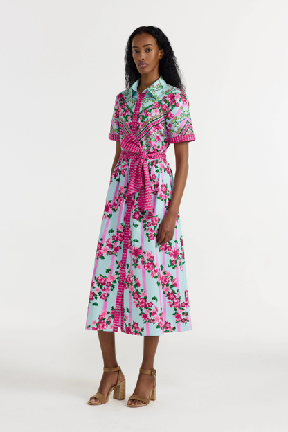 Vivienne Dress in Bellis Ornamental
