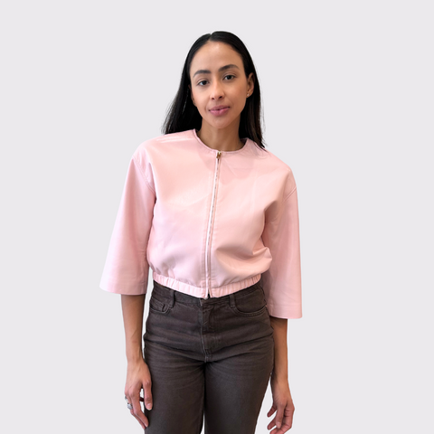 Generation Love Brando Vegan Leather Bomber Jacket