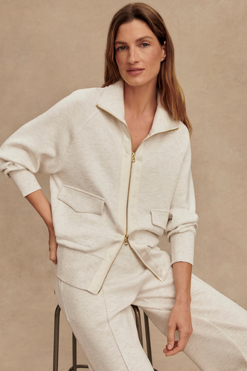 Roxbury Zip Through Sweatshirt