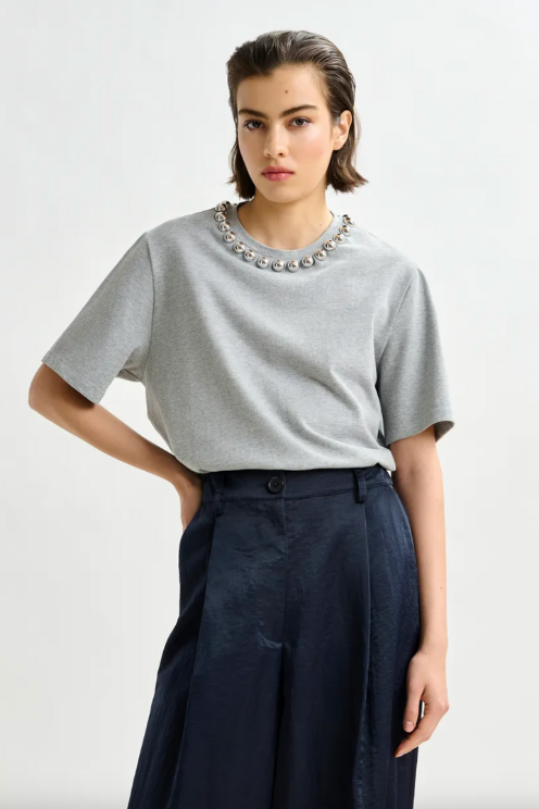 Intenso Metallic Pearl Tee