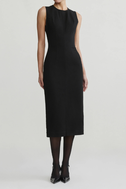 Esme Midi Instasculpt™ Denim Dress