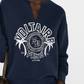 Deep V Graphic Sweatshirt