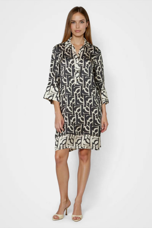 Graphic Print Dress