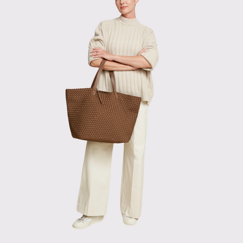 Naghedi Jetsetter Large Tote in Mink