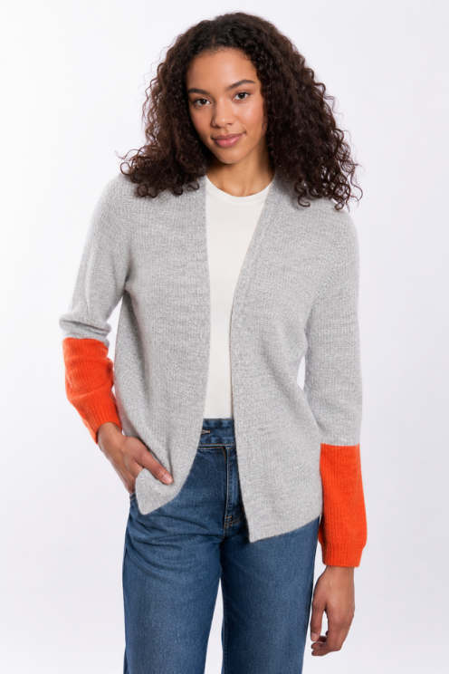 Lofty Colour Block Cardigan