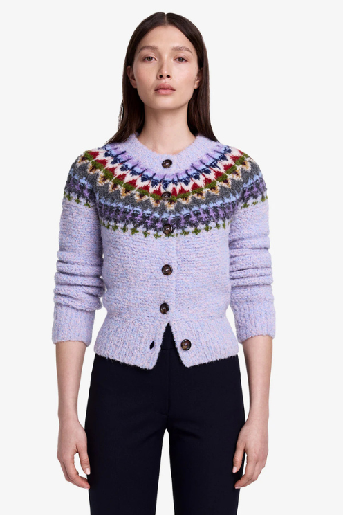 Handknit Granny Cardi