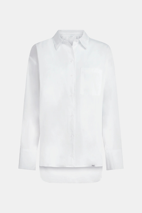 Modern White Blouse