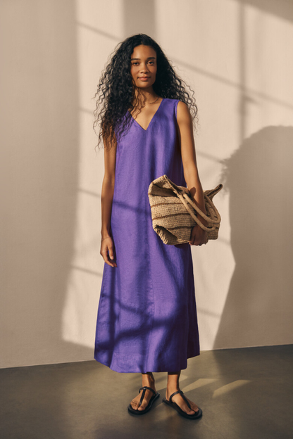 Organic Linen Easy Dress