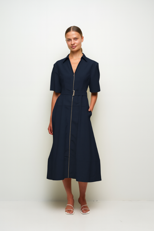 Meredith Cotton Midi Dress