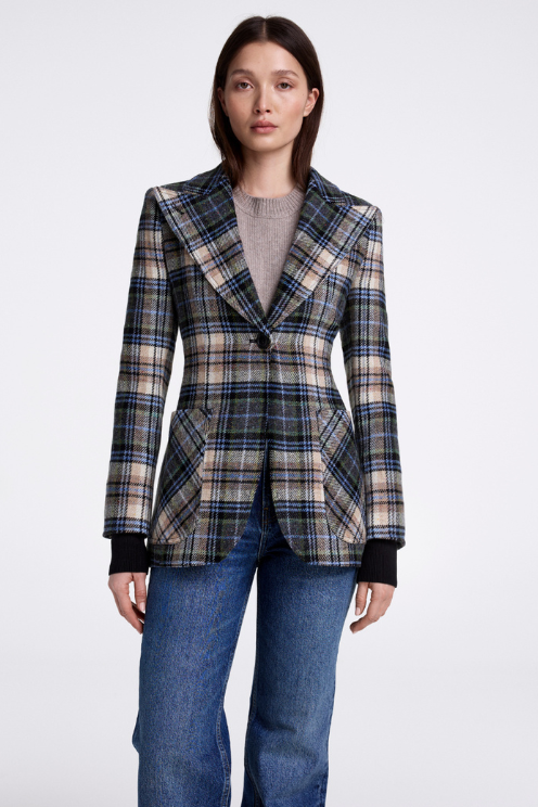 Rib Cuff Birkin Blazer