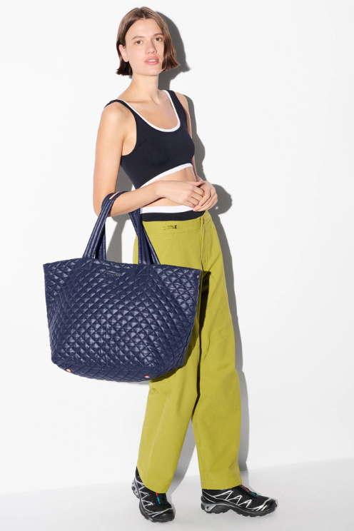 Navy Large Metro Tote Deluxe