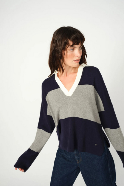 Bold Stripe Sweater