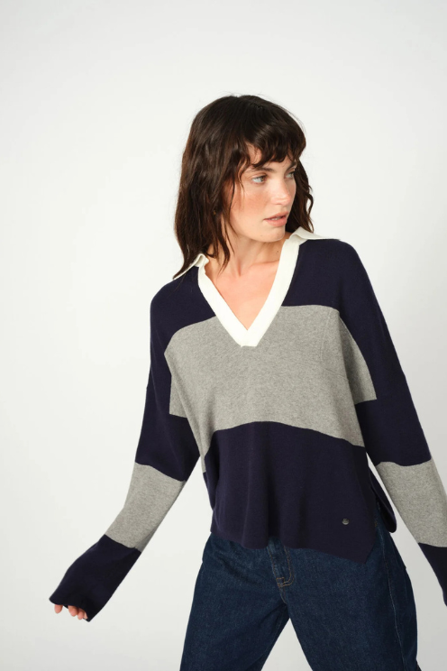Bold Stripe Sweater