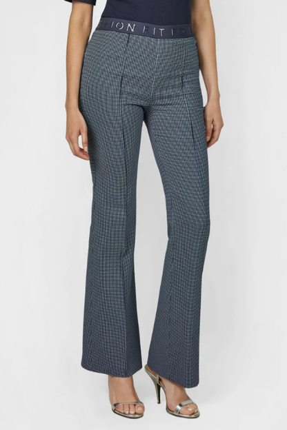 Patterned Jacquard Pants