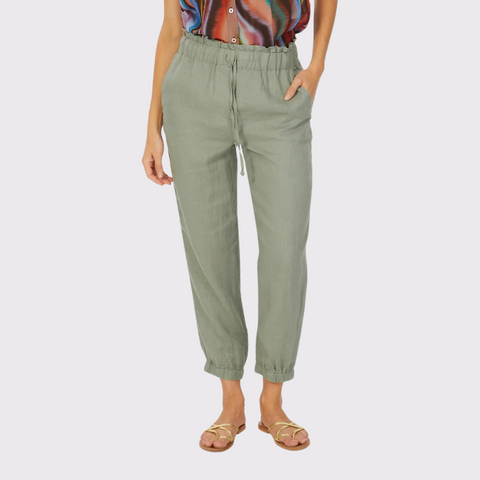 Marc Aurel Linen Pant
