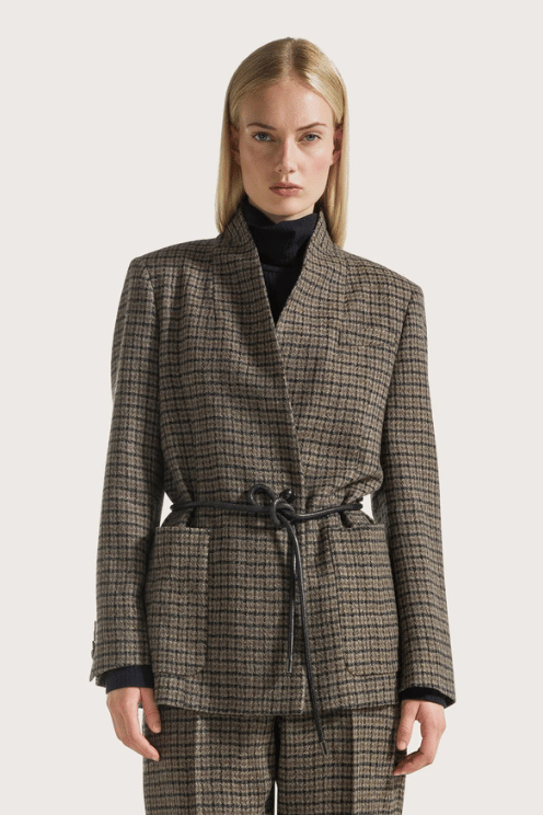 Single-breasted Wool Blazer