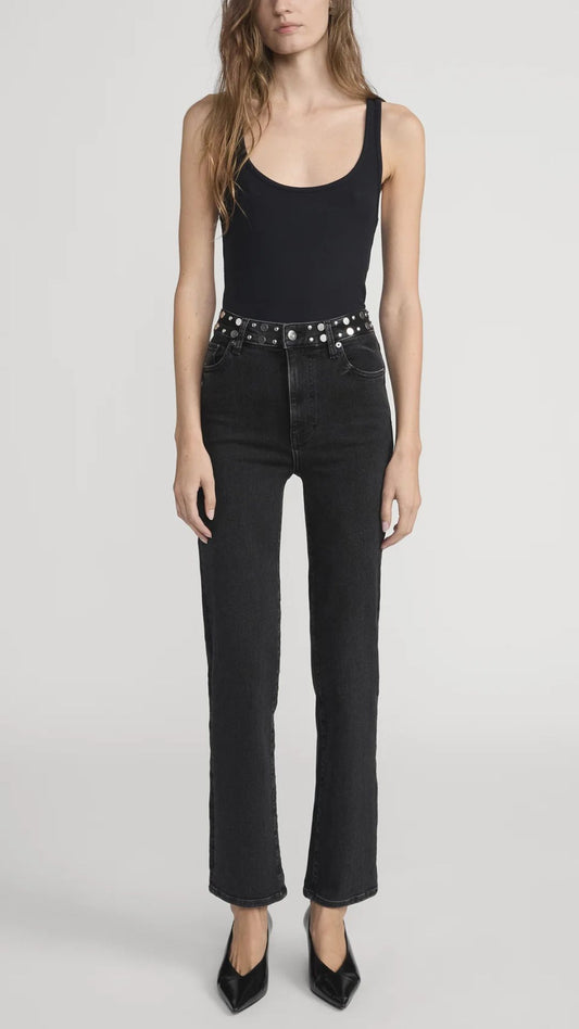 Le Sleek Straight - Studded Meteor