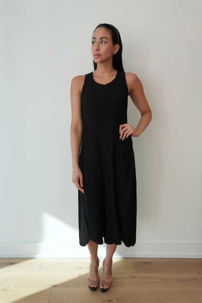 Long Estrella Dress - Black