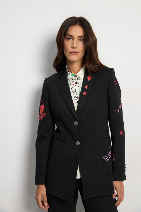 Tarai Embroidered Blazer