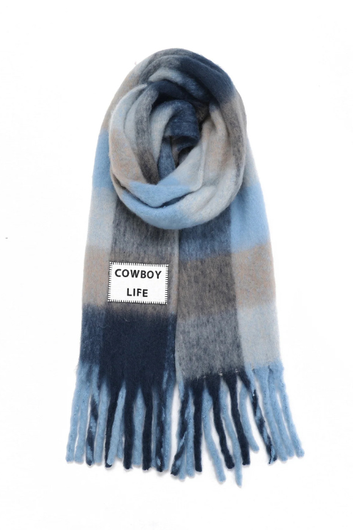 "Cowboy Life" Maxi Scarf