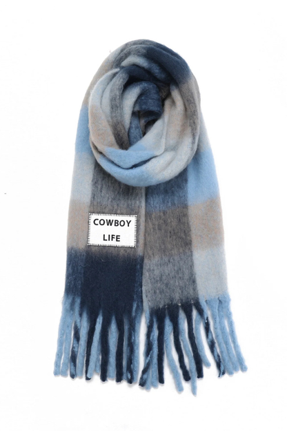 "Cowboy Life" Maxi Scarf