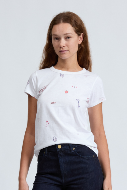 All over Valentines Tee
