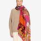 Atelier Print Wool Scarf – Pink Multi