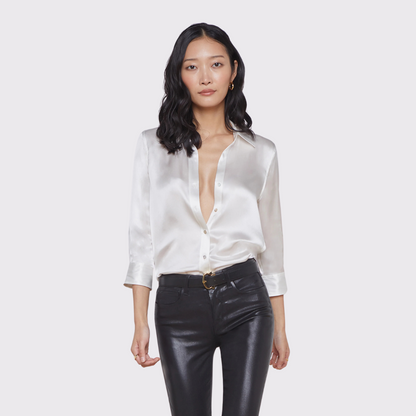L'agence Dani Blouse in Ivory