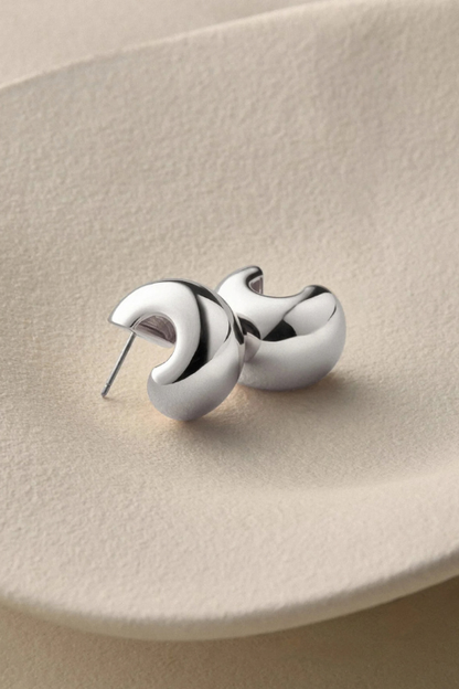 Small Gemma Hoop Earrings
