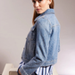 Sparkle Embellished Denim Jacket