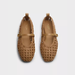 Spire Woven Faux Leather Mary Janes