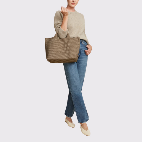 Naghedi St. Barth's Medium Tote in Cashmere