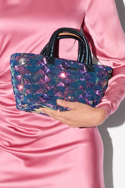 Mini City Tote – Aurora Sequin