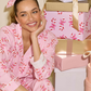 Sweeter Than Sugar 3-Piece Candy Cane Print Flannel PJ Set
