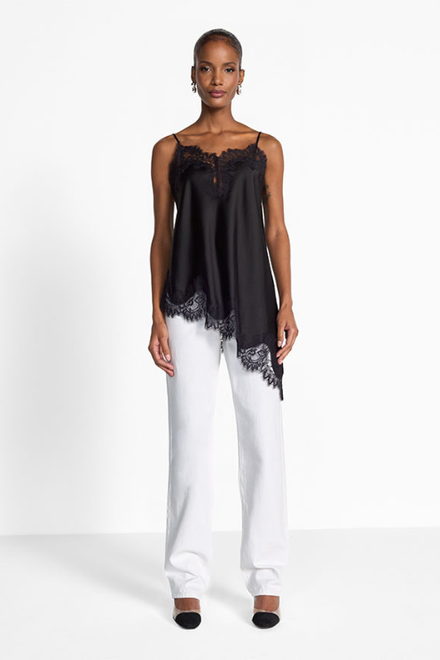 Asymmetrical Lace Camisole
