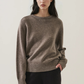 Merino Cashmere Boyfriend Crew