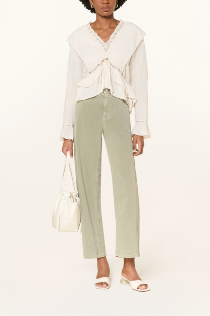 Oria Eco Matcha O-shaped Jean