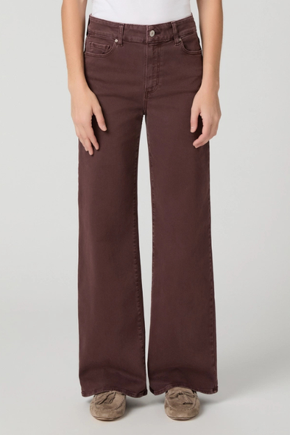 Anessa 31" Wide Leg Jean - Vintage Wild Mulberry