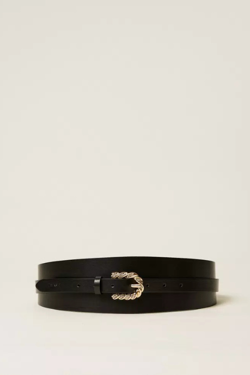 Double Wrap Leather Belt